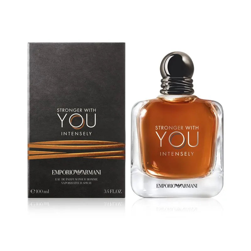Giorgio Armani Stronger With You Intensely — Calidez adictiva y elegante