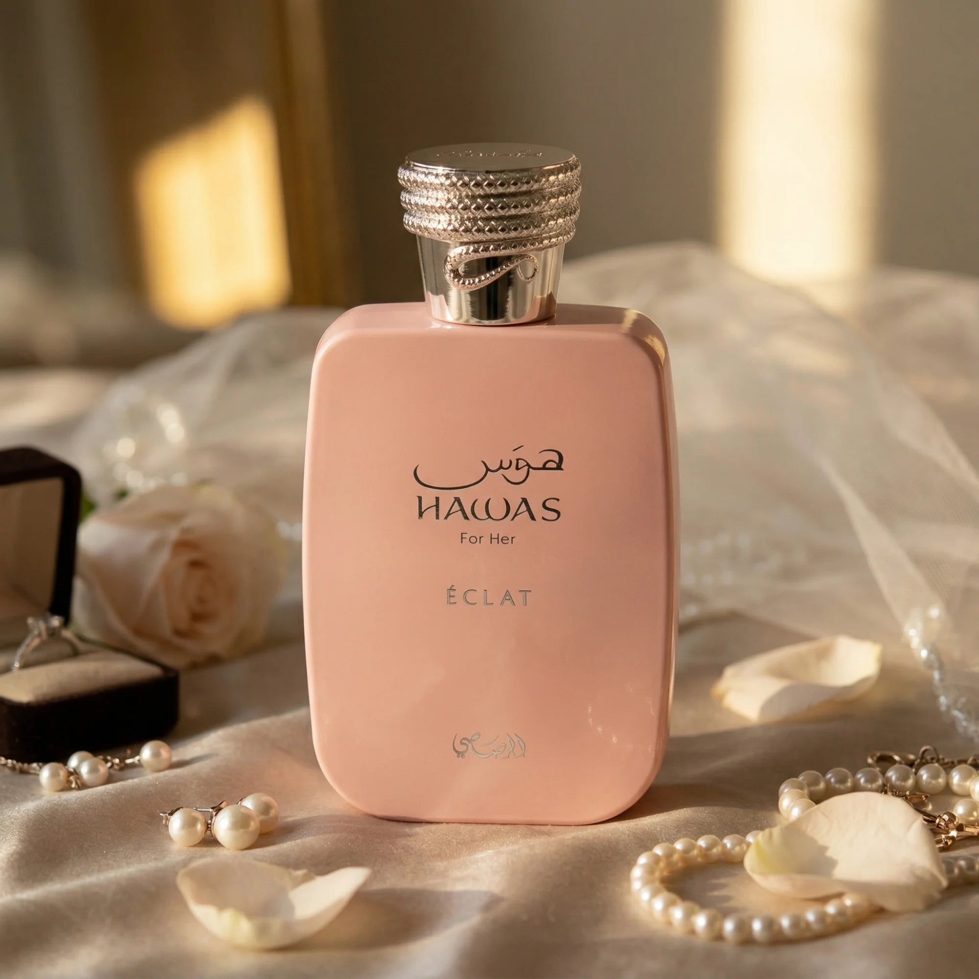 Rasasi Hawas For Her Eclat — Elegancia luminosa y adictiva