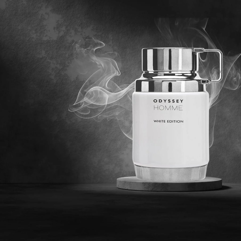 Odyssey Homme White — Dulce moderno que engancha