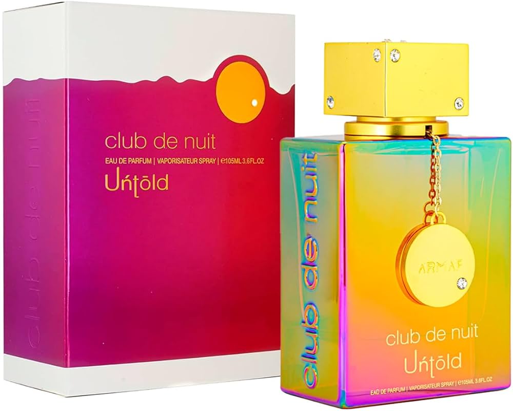 Club de Nuit Untold –Un perfume ambarado para que destaques