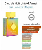 Club de Nuit Untold –Un perfume ambarado para que destaques
