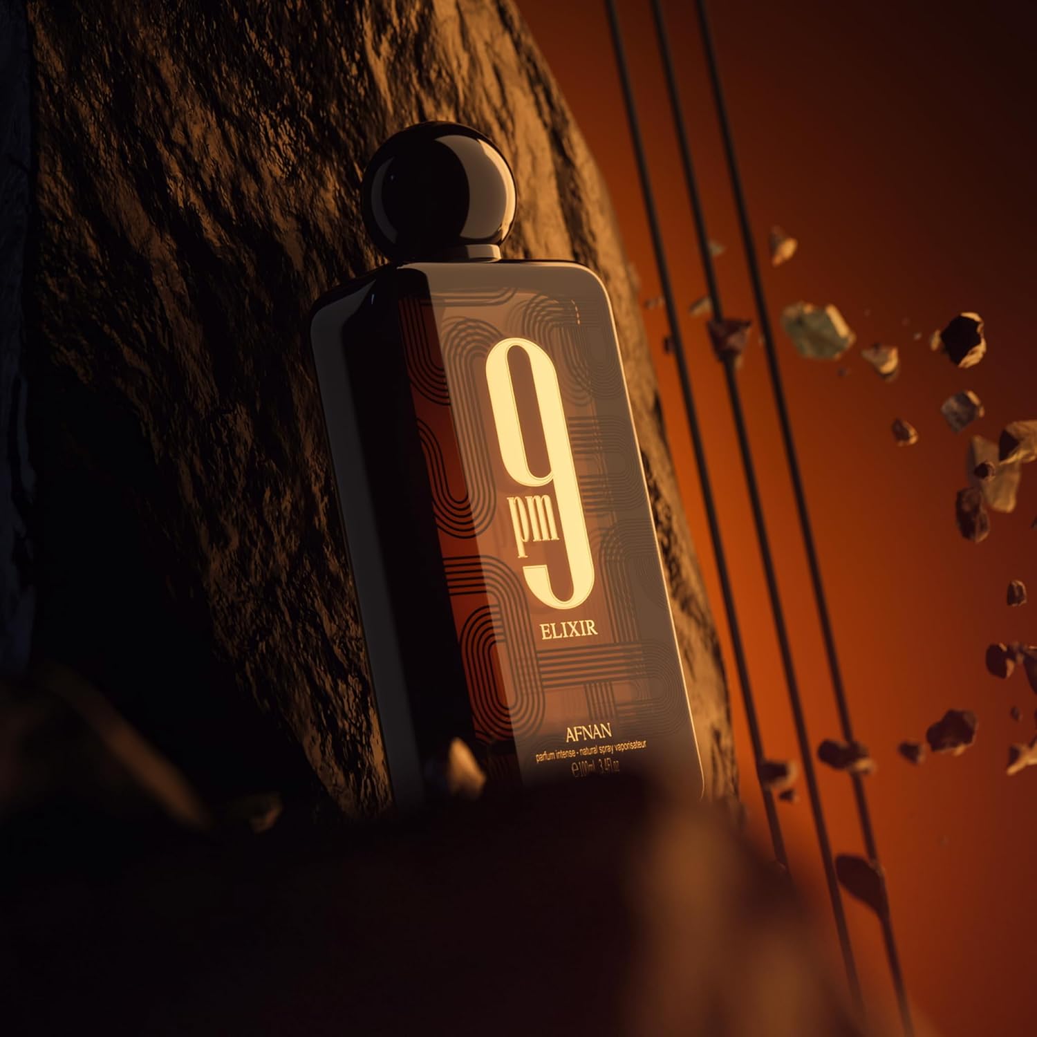 Afnan 9 PM Elixir — Intensidad premium que seduce