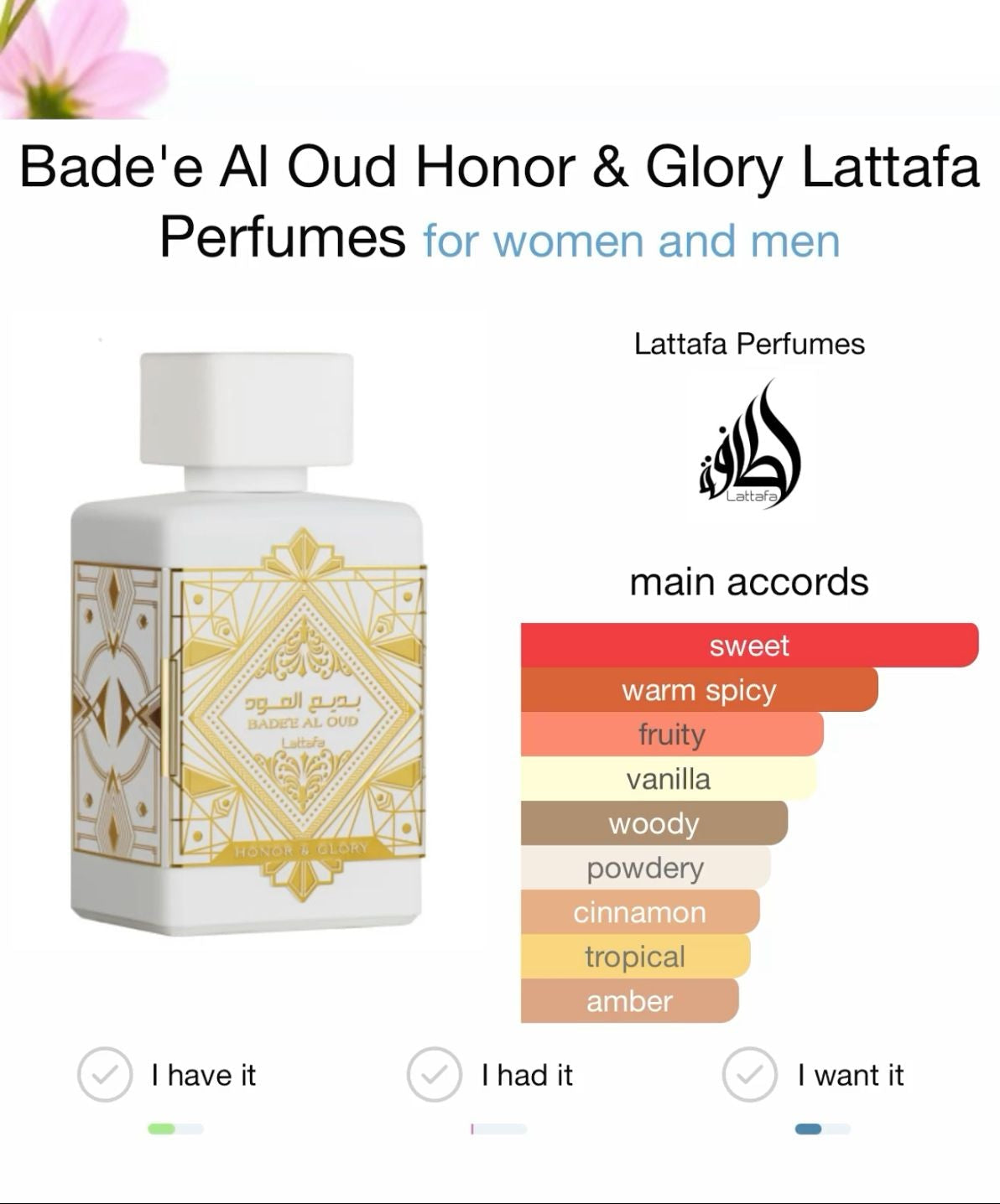 Lattaffa Honor & Glory — Un perfume que genera cumplidos