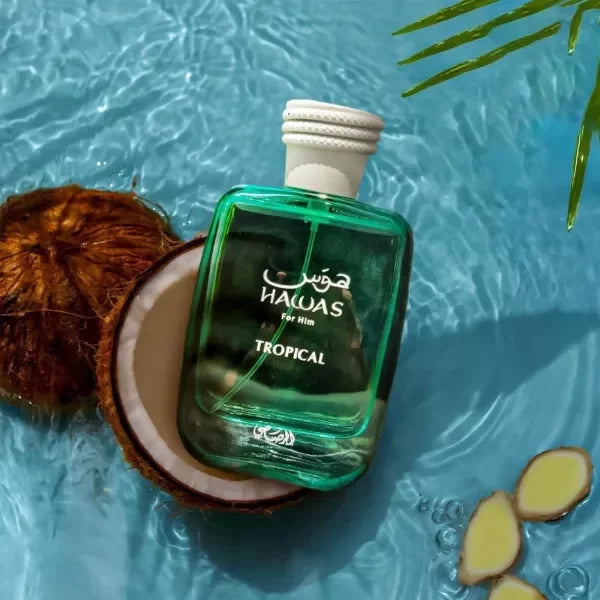 Hawas Tropical — Rasasi Frescura tropical que roba miradas