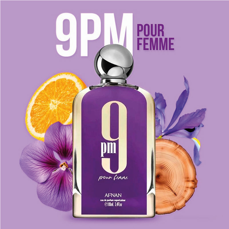 9PM Femme Afnan – Perfume Sexy, Intenso y Nocturno