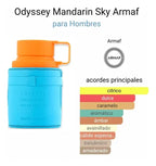 Odyssey Mandarin Sky – Aroma Irresistible con 10+ Horas de Duración