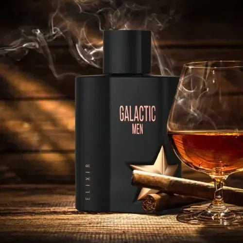 Maison Alhambra Galactic Men Elixir — Dulzura oscura con carácter