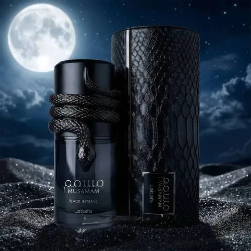 Musamam Black Intense — Lujo árabe con carácter