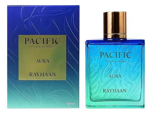 Rayhaan Pacific Aura — Frescura premium para todos los días