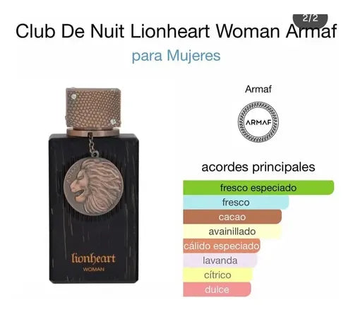 LIONHEART FEMENINO — Dulce, elegante y ultra femenino