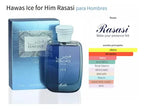 Rasasi Hawas Ice — Un fresco y dulce que asombra