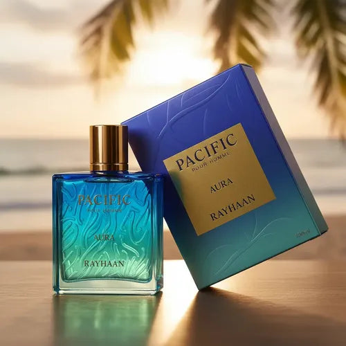 Rayhaan Pacific Aura — Frescura premium para todos los días