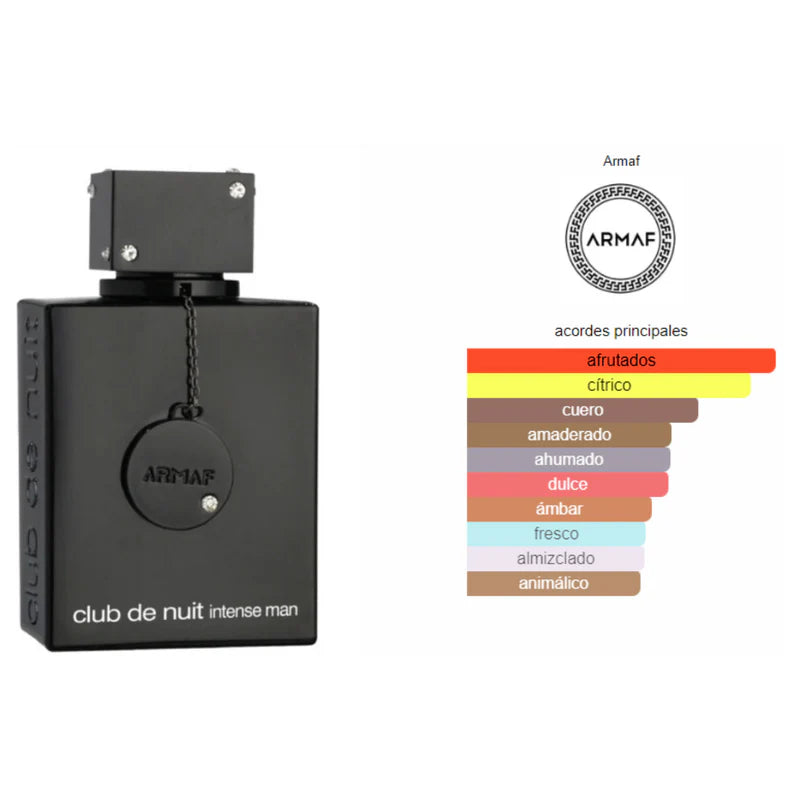 Club de Nuit Intense Man armaf – Perfume Masculino Potente, Elegante y Duradero