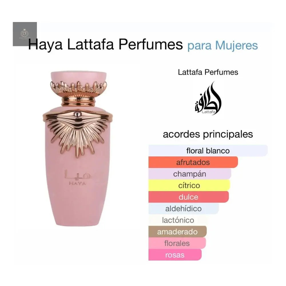 Haya Mujer Lattaffa – Floral Dulce, Moderno y Súper Versátil