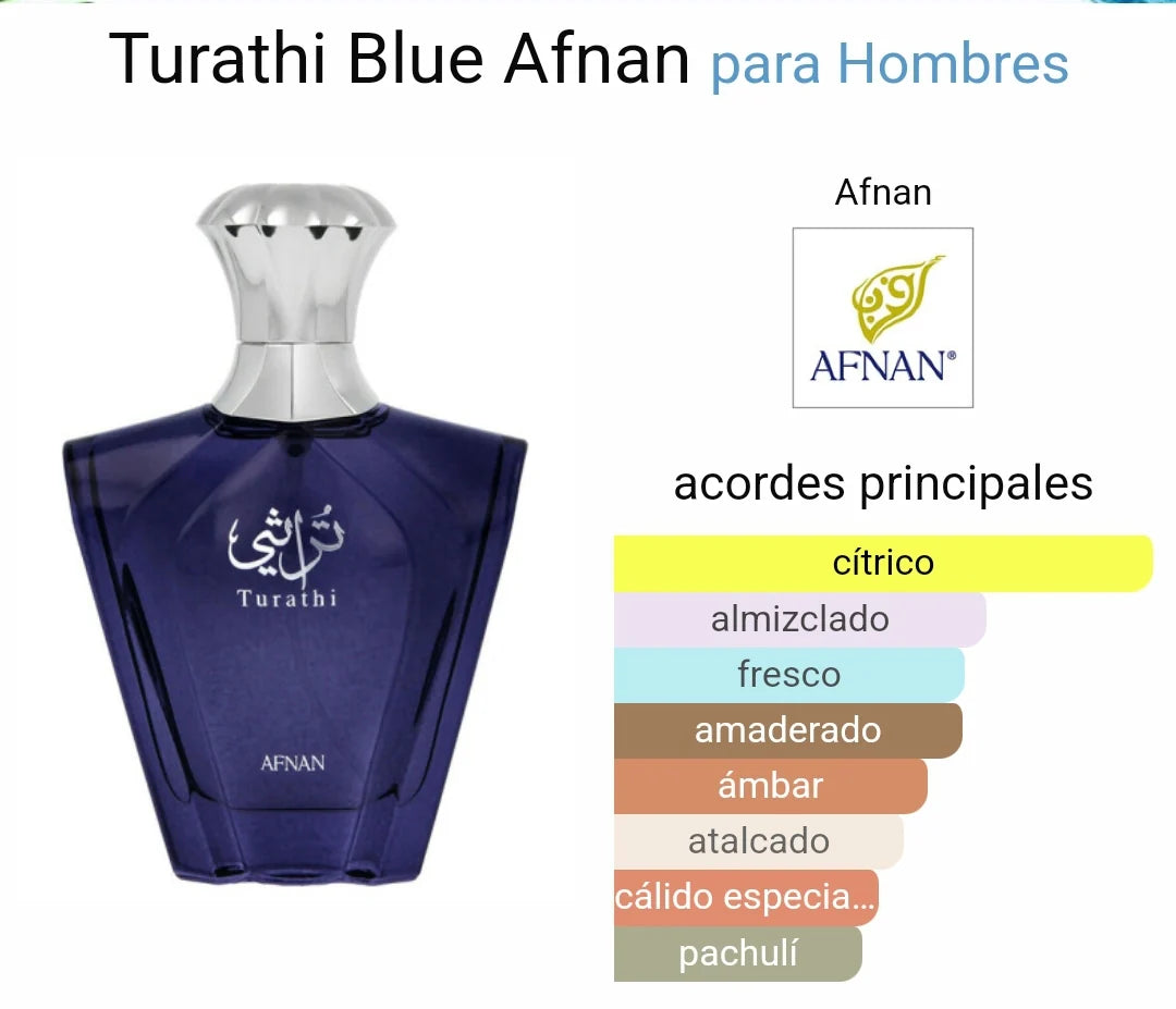Turathi Blue — Frescura elegante que atrae