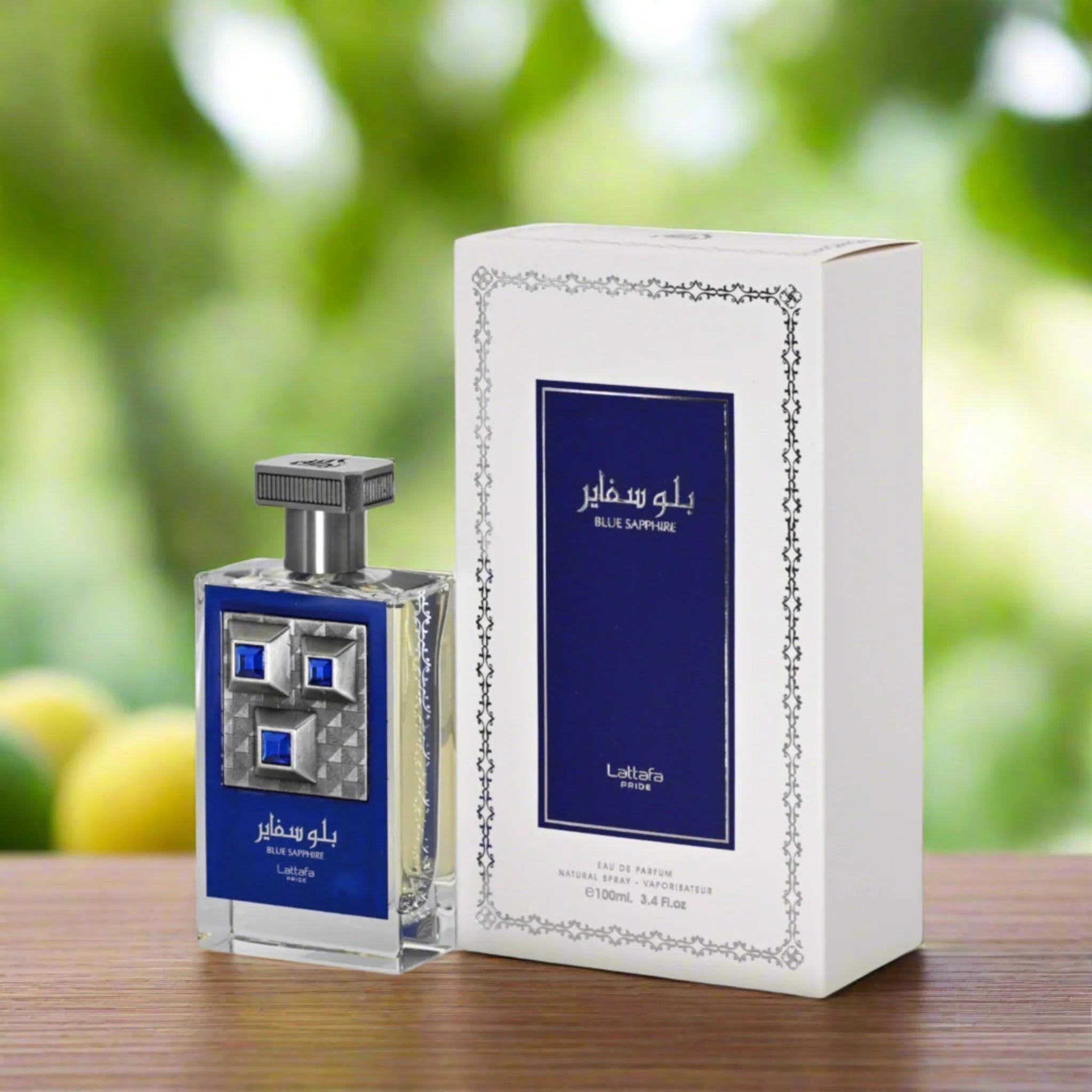 Pride Blue Sapphire Lattafa — Frescura de lujo que impacta