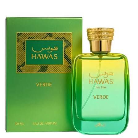 Rasasi Hawas Verde — Frescura limpia y elegante