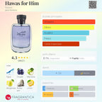 Rasasi Hawas For Him — Frescura que atrae miradas