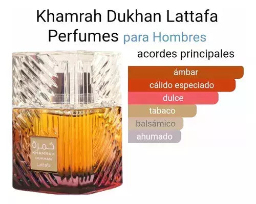 Lattafa Khamrah Dukhan — Intensidad oscura para dominar