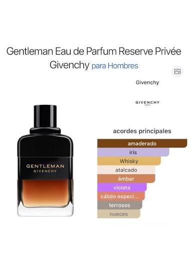 Givenchy Gentleman Réserve Privée — Elegancia refinada con carácter único