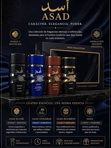 Asad Collection — 4 aromas, 4 versiones de tu mejor presencia