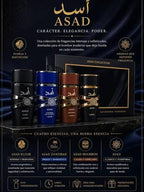 Asad Collection — 4 aromas, 4 versiones de tu mejor presencia