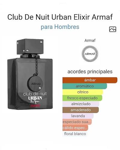 Club de Nuit Urban Man Elixir — Intensidad moderna que impone