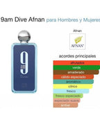 Afnan 9 AM Dive — Frescura que impacta desde el primer momento