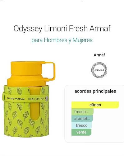 Armaf Odyssey Limoni — Una explosión cítrica que no pasa desapercibida
