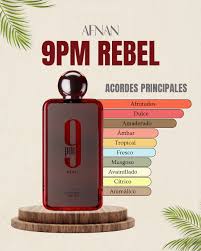 Afnan 9 PM Rebel — Dulce, atrevido y adictivo