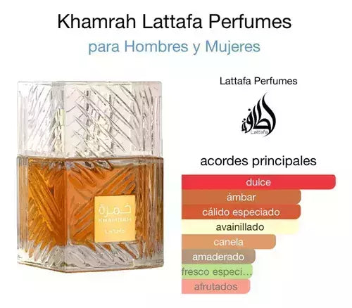 Lattafa Khamrah – Perfume Dulce, Intenso y Adictivo | Ideal para la Noche