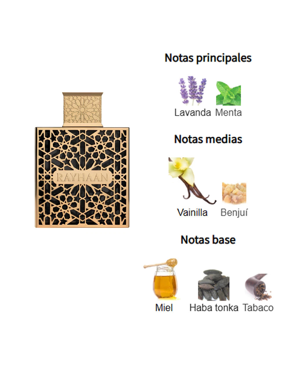 Rayhaan Elixir – Perfume Premium, Dulce y Envolvente