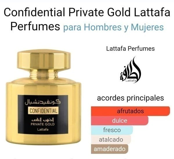 Confidential Gold — El aroma tropical que no pasa desapercibido