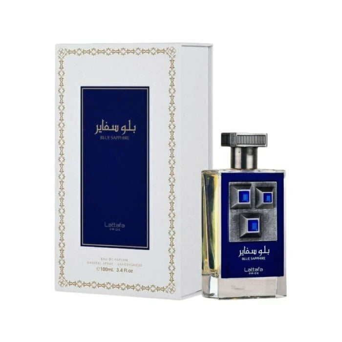 Pride Blue Sapphire Lattafa — Frescura de lujo que impacta