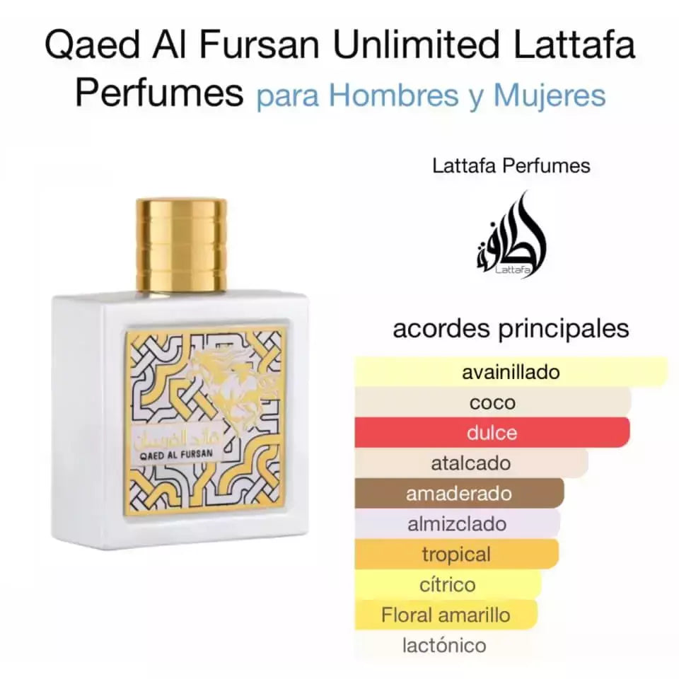 Qaed Al Fursan Unlimited Lattaffa - Ligero, fresco y adictivo