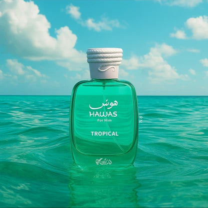 Hawas Tropical — Rasasi Frescura tropical que roba miradas